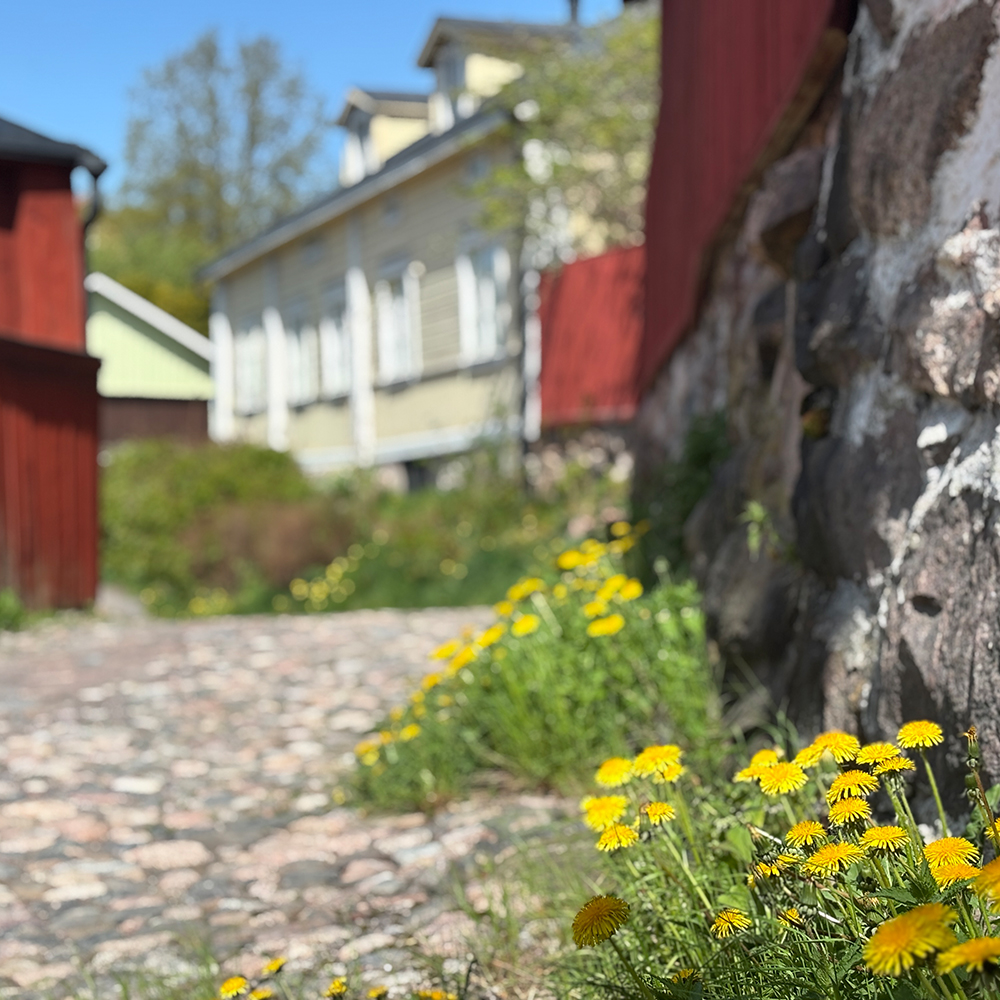 Välikatu Vanha Porvoo, kuvaaja Tuula Lukic